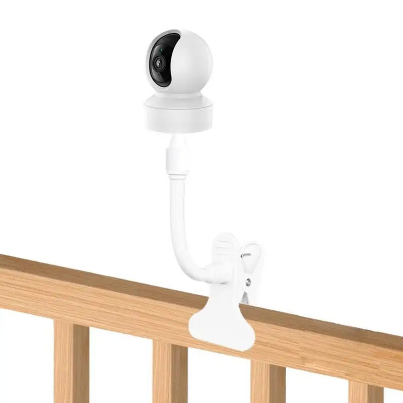 

Protable Flexible Camera Clamp Mount Baby Monitor Camera Holder Stand Webcam Monitor Punch-free Bendable Bracket Base With Clip