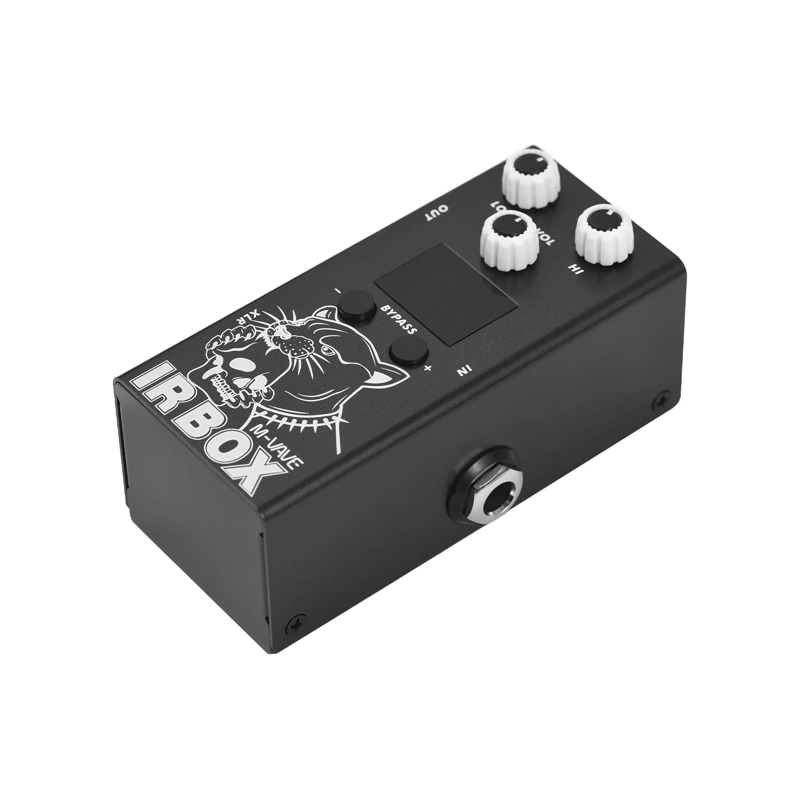 Guitar IR Box Effects Pedal with IR Cab Impulse Response Cabinets Speaker Simulator Input/Output Electric Guitar Effector