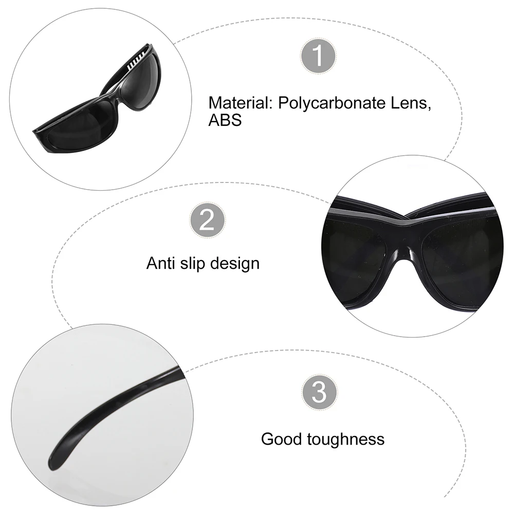 

10 Pairs Welding Goggles Safety Glasses for Protector Protective Gas