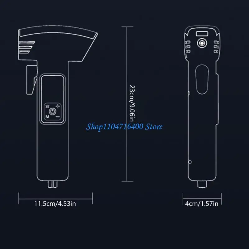 y1gd بطارية قوة منفاخ لإطارات السيارة ضاغط الهواء يده منفاخ إطارات كهربائي