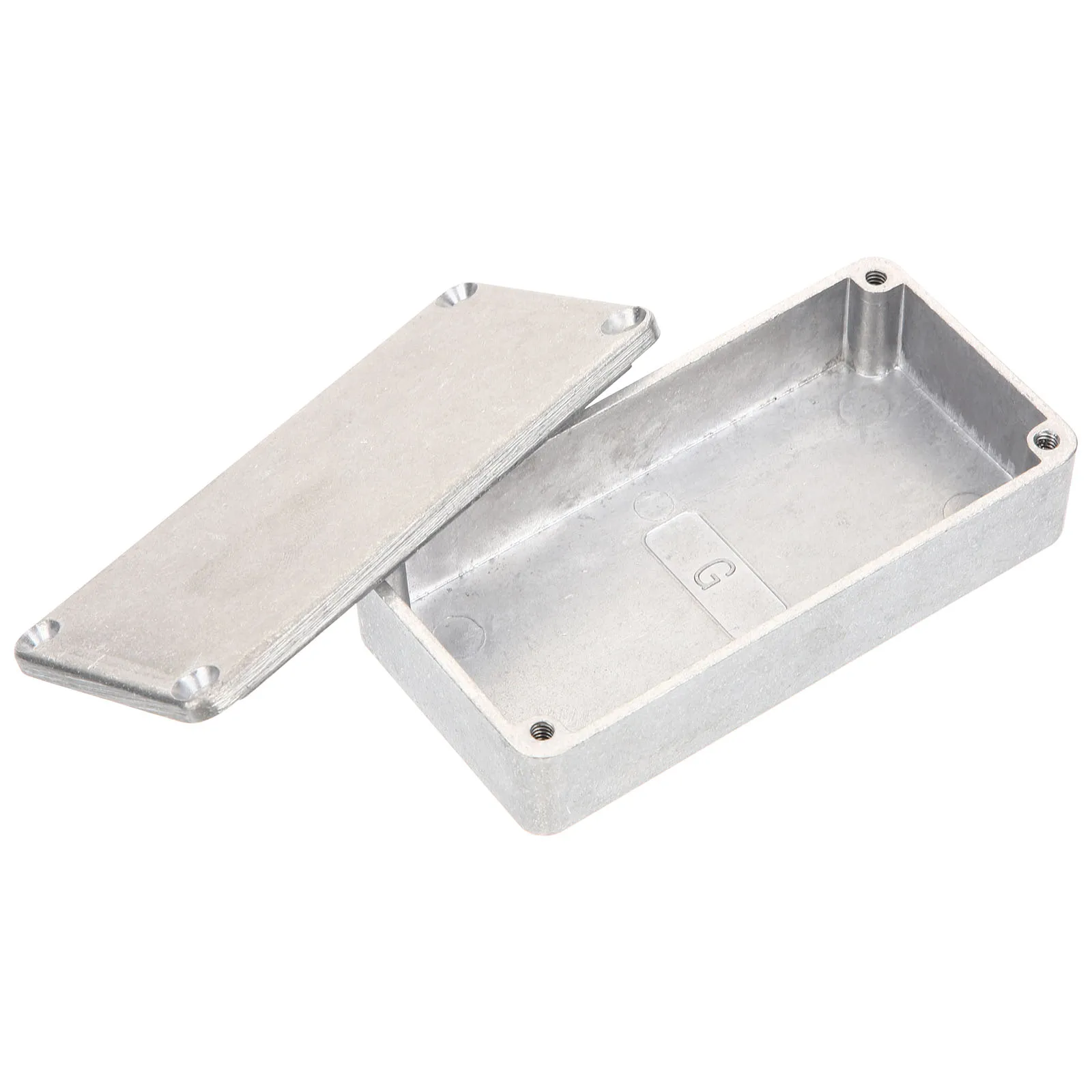 

Stomp Box Replacement Aluminum Enclosure for Guitar Effect Pedal Case Diecasting Metal DIY Board Long-Lasting Tone Adjustment