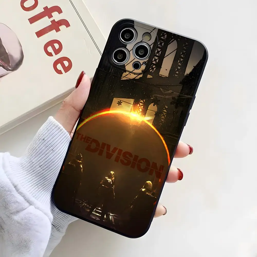 حافظة هاتف T-The D-Division 2 لهاتف آيفون 17 برو ماكس 16 15 14 برو ماكس 13 11 X Xs Xr 8 7Plus غطاء سيليكون #5