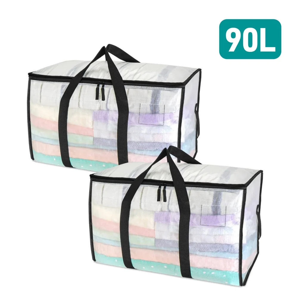 Luggage Moving Bags, Foldable Storage Bag, Storage Organizer & Moving Boxes Alternative, Packing Supplies, Camping Totes Bag