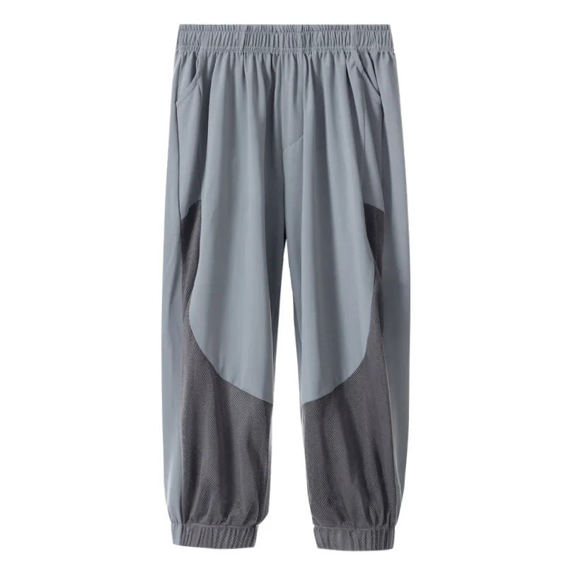 السراويل الأطفال الصيف نمط جديد المرقعة 7A السراويل الباردة المضادة للبكتيريا فضفاضة لينة رقيقة تنفس موضة عادية رياضي #3