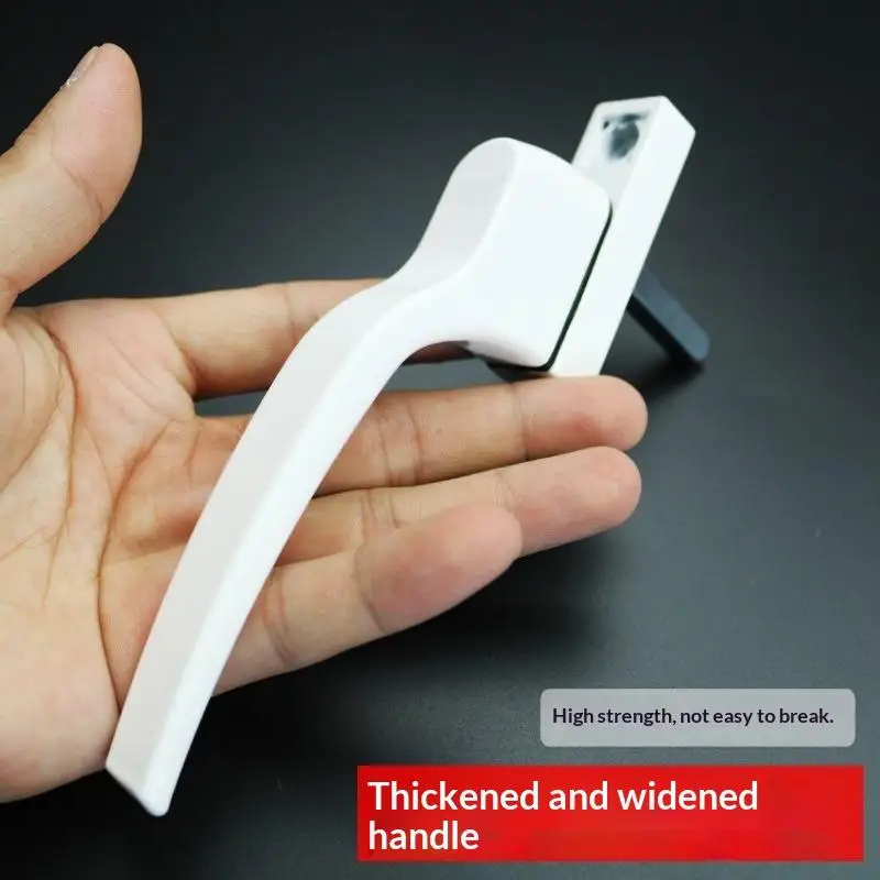 All Metal Outward Opening Window Handle Thickened Universal Left Right Casement Door Lock Lever For Door Window Replacement