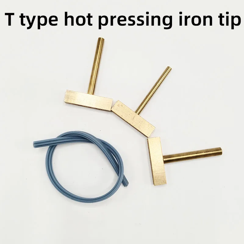 40W 60W 936 T type soldering iron all copper liquid crystal flat wire welding tool Zebra paper screen wire hot pressing tip