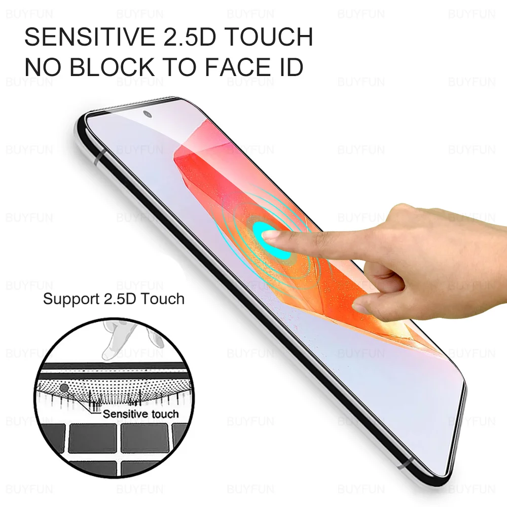 Protector de pantalla para Samsung Galaxy C55 5G, película de vidrio templado para SamsungC55 Galaxy 55 C 55, película protectora de cubierta completa HD de 6,7 pulgadas