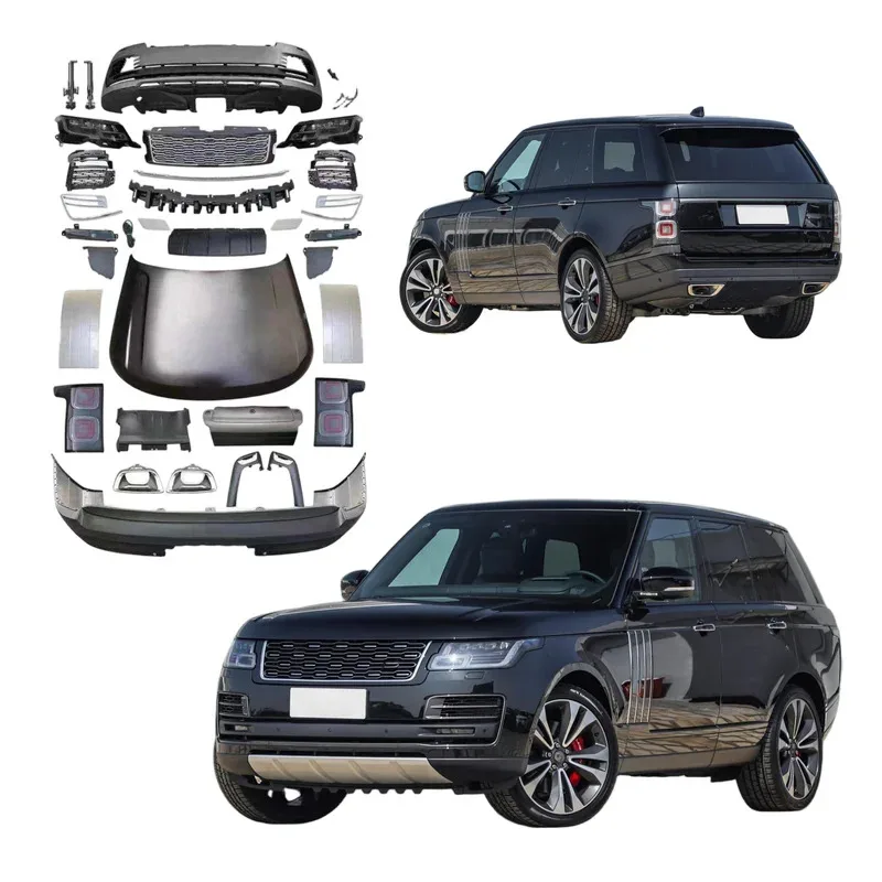 

Easy Installation BodyKit for Land Rover Range Rover 2013-2017 Upgr 2020+ SVA L494 Facelift Bumper Headlight Hood Accessories