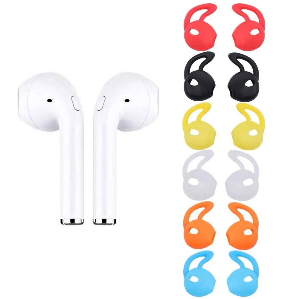 

1 Pair Silicone Earphone Holder Prevent Falling Off Non-Slip Silicone Earbud Covers Anti Drop Headphone Pads Yoga