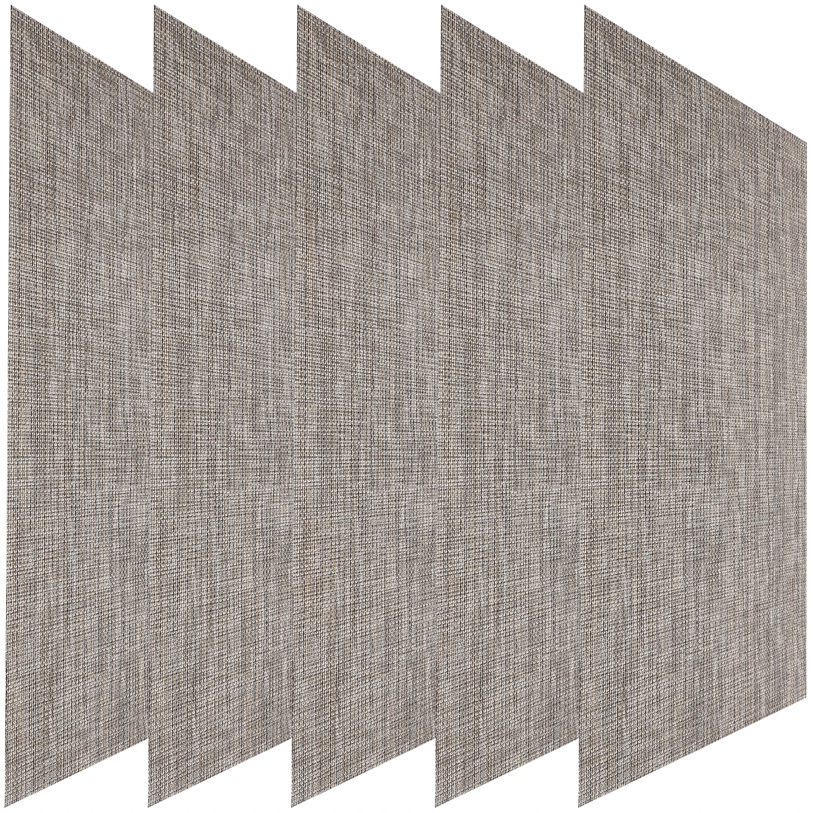 

6Pcs PVC Dining Table Mats Durable Easy-Clean Heat Insulation Placemats for Dining Room Kitchen Decor Table Mats