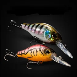 Wobbler Angelköder, schwimmende Wobbler, 55 mm, 65 mm, für Hecht, Tieftauchen, Minnow-Köder für Angelköder, Angelgerät