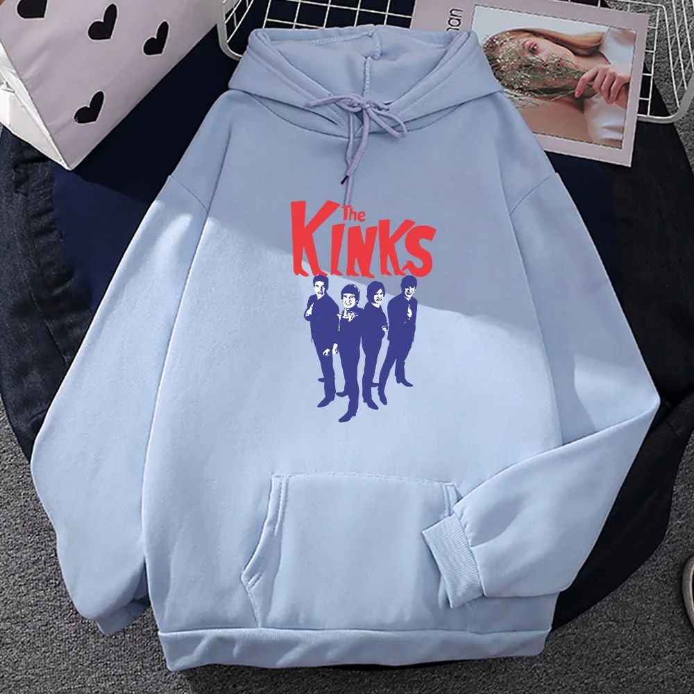 

Unisex Streetwear Band The Kinks Hip Hop Hoodies Casual Winter Men Women Sweatshirts Sudaderas Heavy Mental Fashion Clothes Male