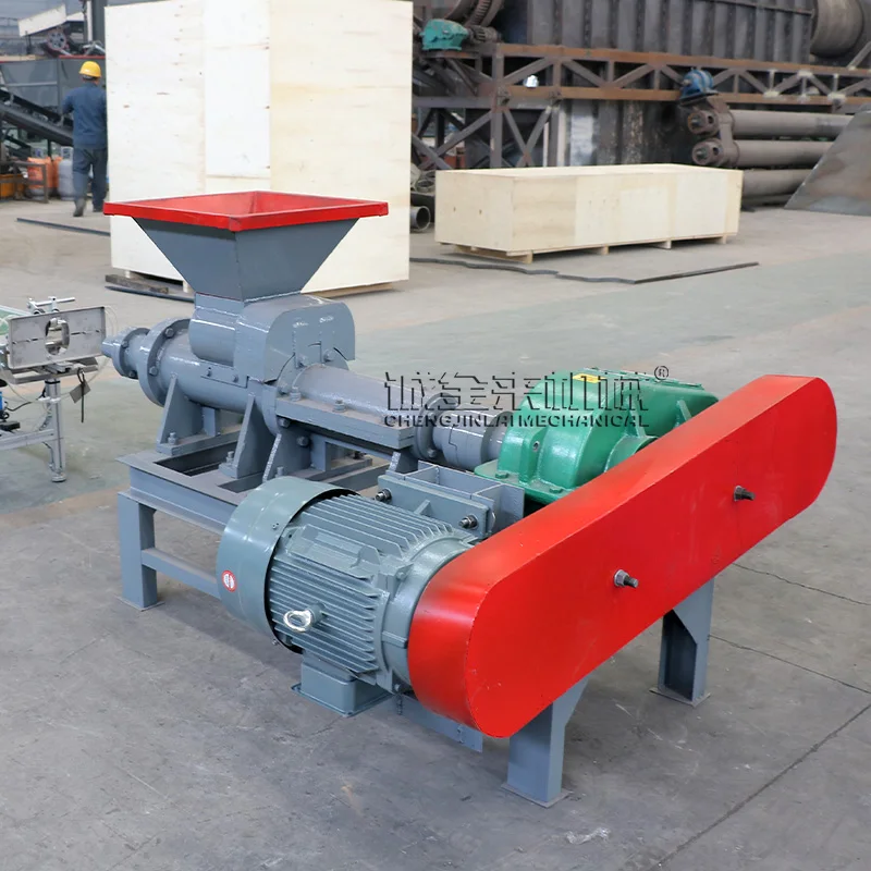 Automatic Charcoal Powder Briquette Extruder Machine High Quality Compressed Charcoal Production Line for Square Round Hexagonal