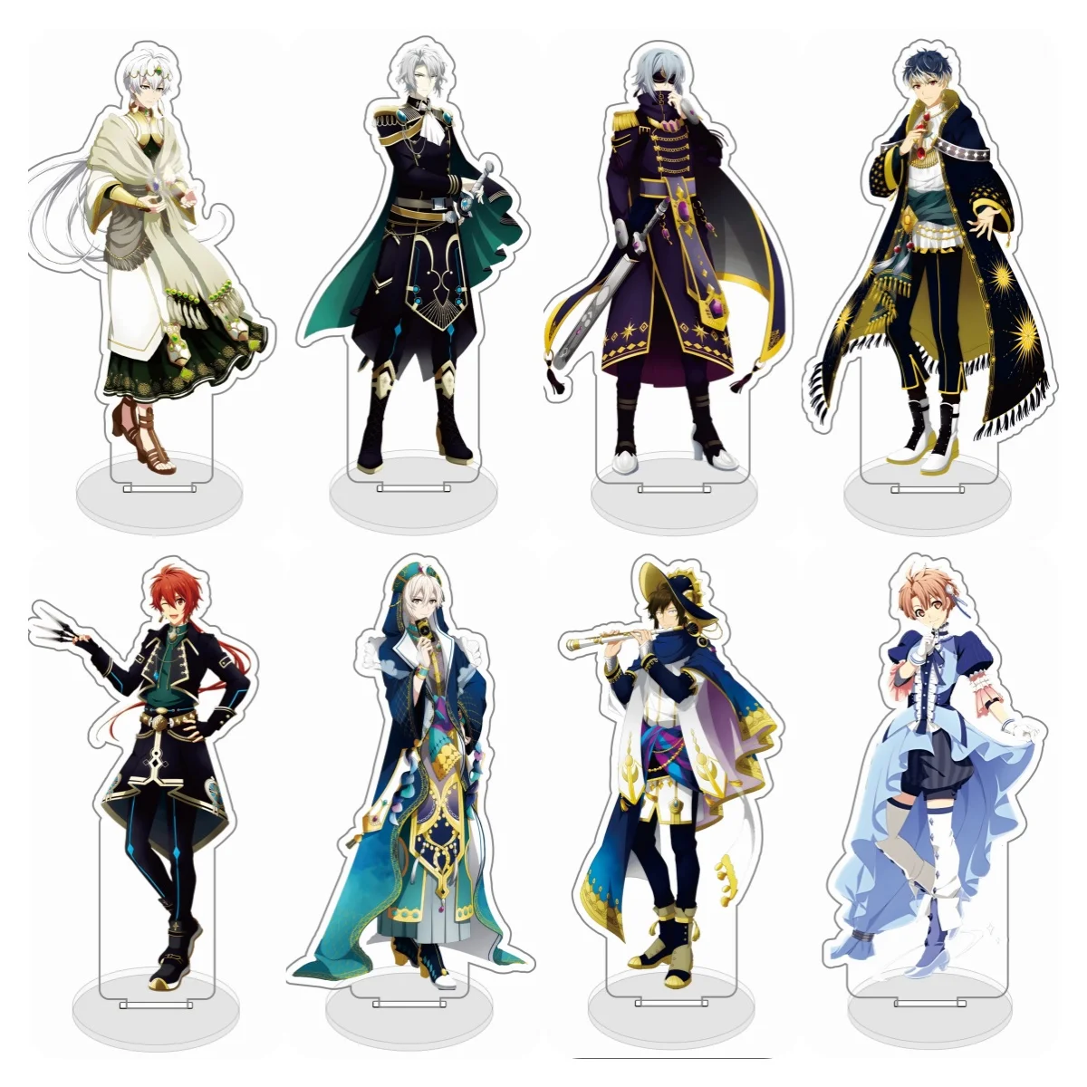

Cartoons IDOLiSH7 Bathing Series Anime figure Stand Plate Cosplay Prop Decor Acrylic stand Yamato Nikaidou present Fans Gifts