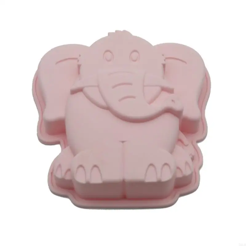 

50LB Silicone Mold Elephant Shaped Pastry Dessert Cake Tools Baking Pan Bakeware Kitchen Baking Accessories for Bread Cake