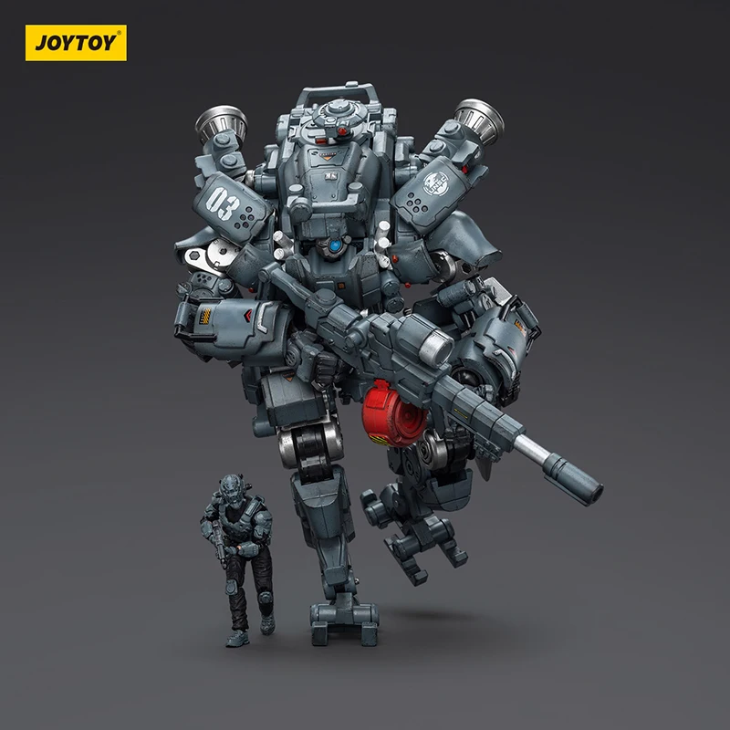 JOYTOY Dark Source Action Figure 1/18 Scale God of War 86-II 03 Mobility Assault Mechข้อต่อทหารหุ่นยนต์ของเล่น