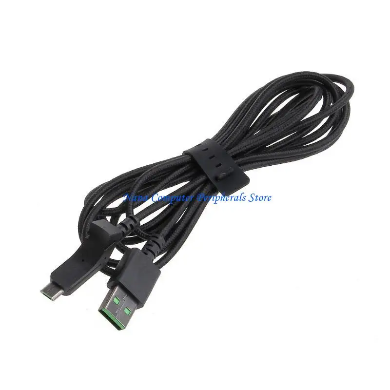 

F68C Wear Resist Durable Black Mouse Cable for Lancehead Wireless Gaming Mouse