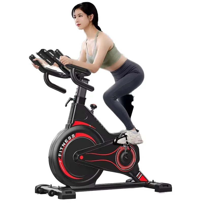 

Commercial Home Exercise Bike Magnetic Control Steel Package Silent for Spinning Fitness Equipment