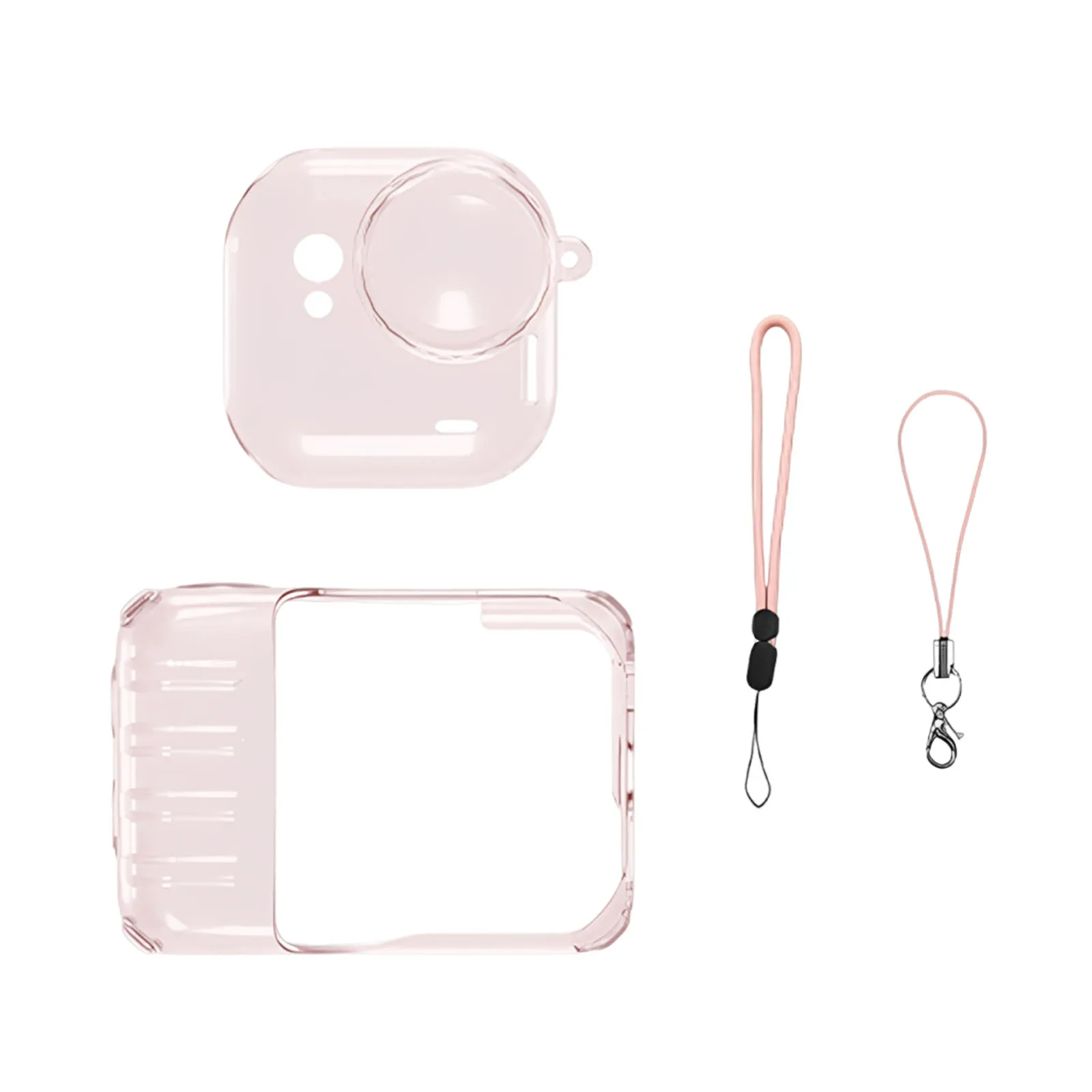 TPU Protective Cover Case for Go Ultra Dustproof Protection Cover with Lens Cap & Lanyard for Go Ultra Accessories