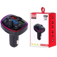 Q7 Multi-function Hands-free Bluetooth Car Charger Car FM Transmitter Bluetooth Mp3 True 3.1A Dual USB Port PD Charging