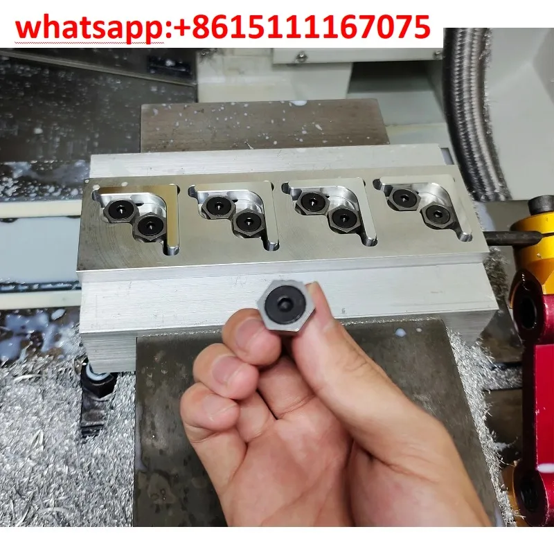 20PCS Hexagonal Side Eccentric Clamp, CNC Multi-station Parallel Side Fixing Fixture, Machine Tool Vice Workholding Tooling