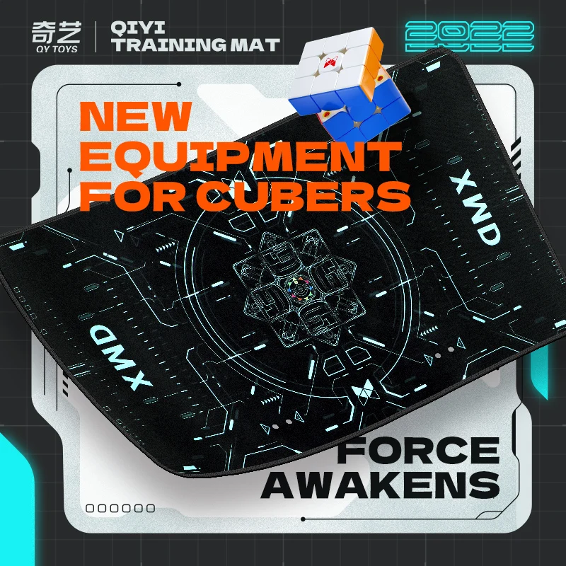 QiYi Cube Mat QY Training Mat Professional Magic Cube Related Pad Speed Puzzle Cushion Akcesoria Zabawka do ćwiczeń Cubo Magico