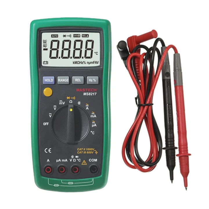MASTECH MS8217 Digital Multimeter: Versatile and Reliable Electrical Measurement Tool