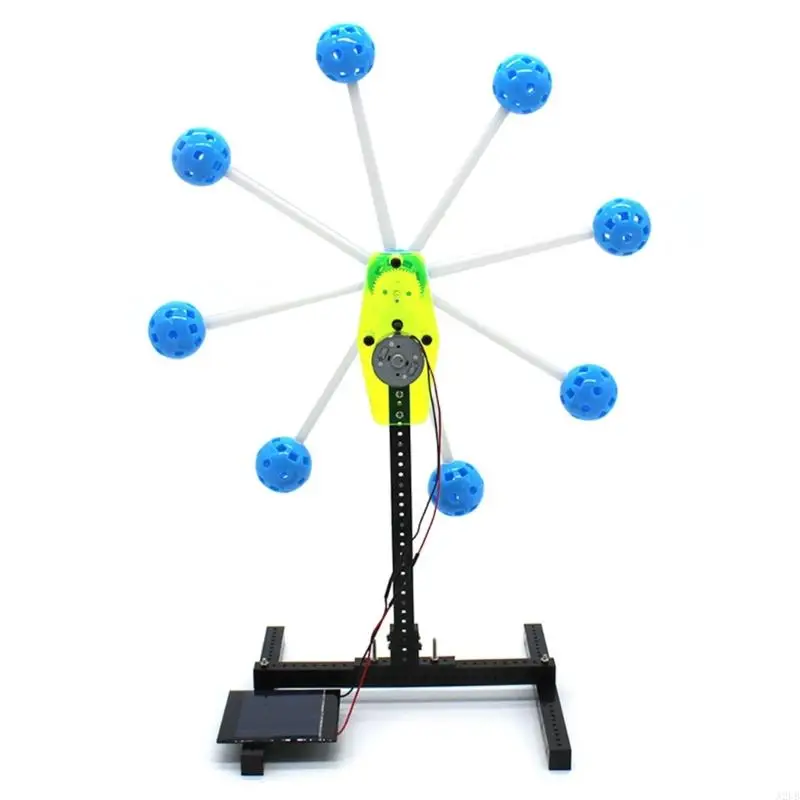 الطاقة الشمسية دُولابٌ دَوّار مجموعة مشروع العلوم لعبة للأطفال التعليمية الميكانيكية الحرفية مشروع نشاط لعبة A2UB