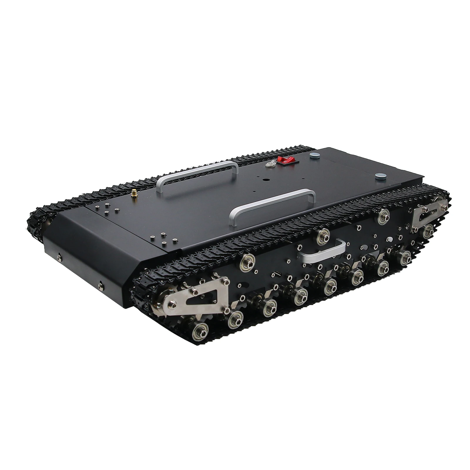 WT-500S Tank Chassis Robot Chassis Remote Control Smart Robot Car with Complete Electronic Control System