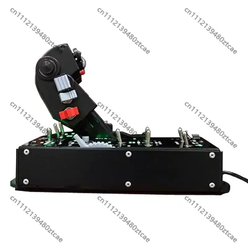 Aircraft Flight Simulator Metal Throttle Controller PC Game Flight Simulation Joystick Gaming Simulation Accessory