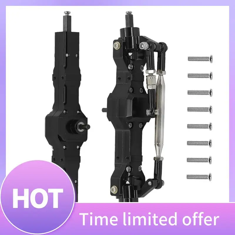 

B68A Металлический комплект передней и задней оси радиоуправляемого автомобиля для WPL C14 C24 B14 B24 B16 B36 Feiyu Обновление радиоуправляемого автомобиля