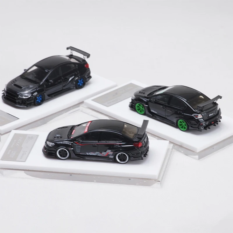 

Модель автомобиля Fuelme 1/64 VARIS WRX STI из смолы, ограниченный выпуск, коллекция суперкаров