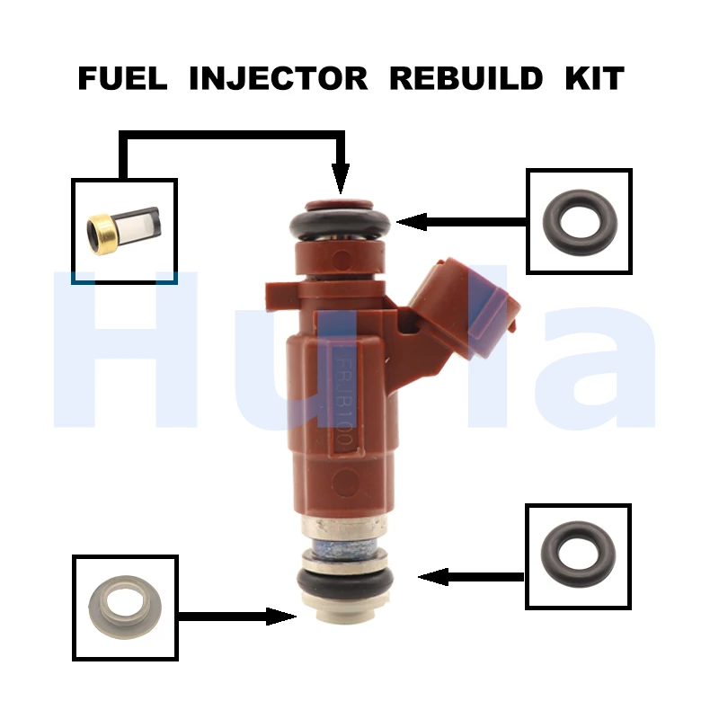 

Fuel Injector Repair Kits for For Nissan Sentra 00-03 1.8L L4 QG18DE 16600-5L300 FBJB100