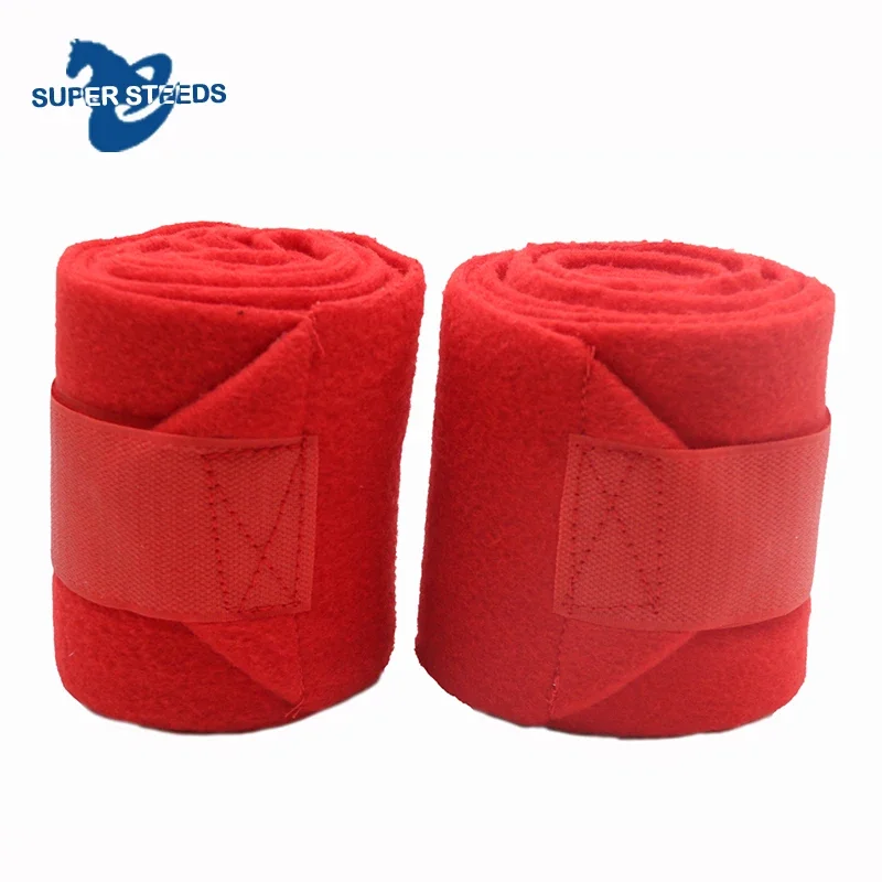 High Performance Horse Tendon Boots and Fleece Leg Wraps Tendon Protection Horse Bandages for Riding