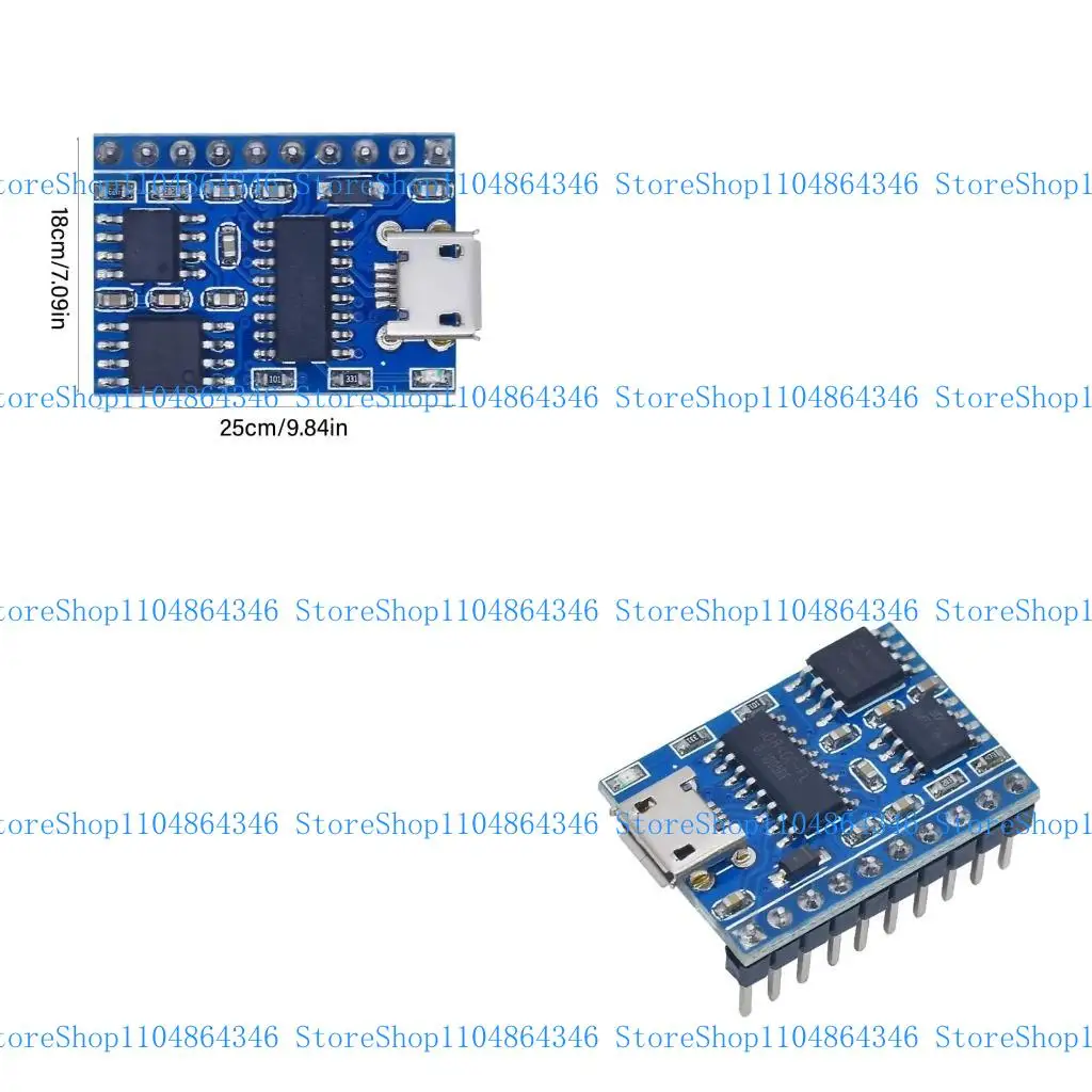 

5asd JQ8400-FL USB Control Recording Recognition Voice Module Programmable