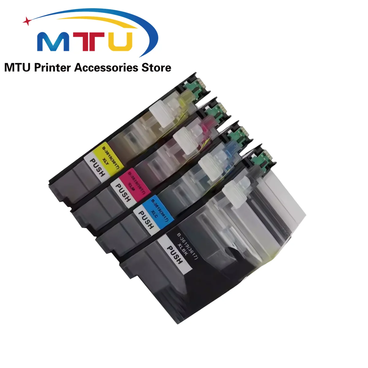 

1 комплект картриджей LC3619XL LC3617 для Brother MFC-J2330DW MFC-J2730DW MFC-J3530DW MFC-J3930DW