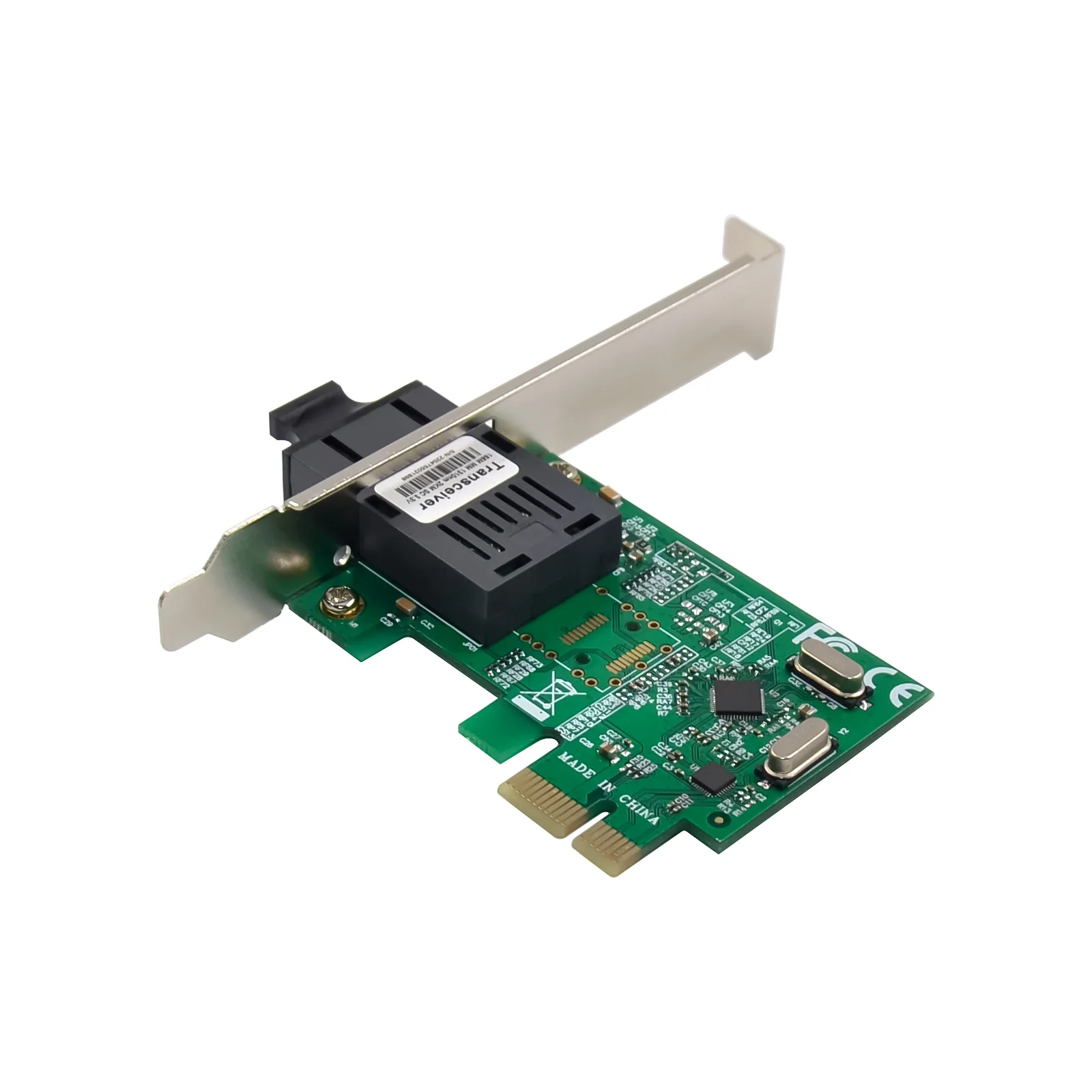 SUNWEIT ST7317  PCIe X1 RTL8106E Single-100M SC Fiber Ethernet NIC