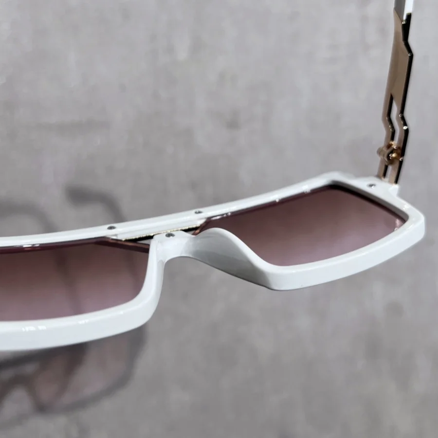 1 قطعة نظارات الموضة النسائية الجديدة الرائعة الرجعية جسر مزدوج إطار مربع شخصية الربط تنوعا نمط الشارع اليومي الاسمية