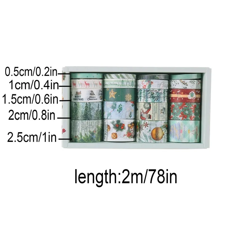 20 Rolls Vintage Christmas Was - đánh giá và giá Scrapbooking