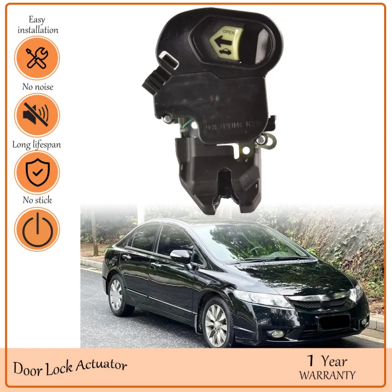 

Replacement Rear Liftgate Door Lock Actuator for Honda Civic EX 2006-2011 Tailgate Latch Assembly,oem 74851-SNA-A22,74851SNAA22