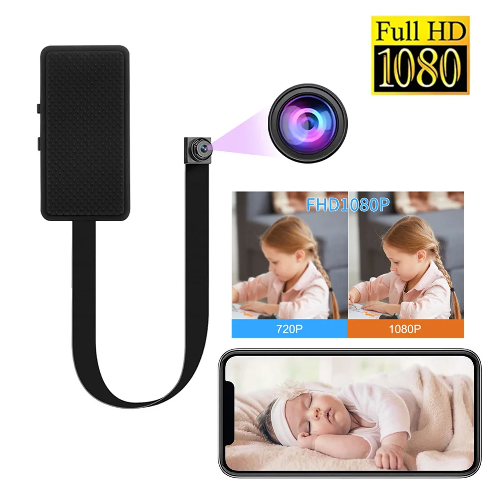 Mini HD 1080P DIY P2P Wifi Camera Wireless Remote viewing Webcam Video Recorder Motion Detection Miniature Camera Built in 600mA - Image 4