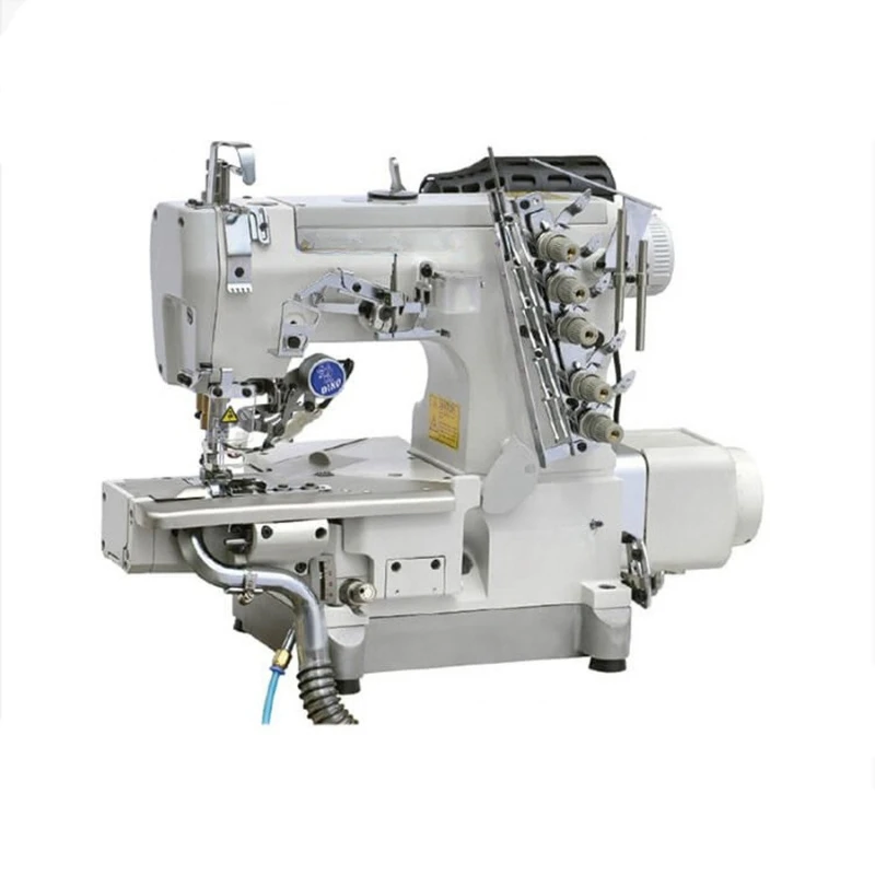 Small square head direct drive (left cut) automatic thread cutting interlock sewing machine