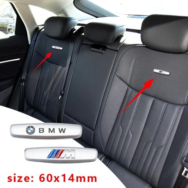 Emblema Adhesivo 3D de Metal para Coche, Fácil de Pegar, Calcomanía de Estilo Automotriz para BMW Performance F25 F26 F15 F13