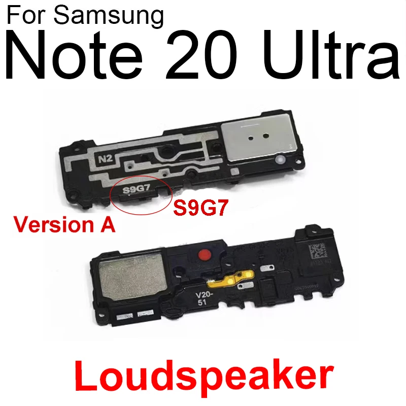 For Samsung Galaxy Note 20 Ultra N986 NFC Wireless Charging Coil Signal Antenna Motherboard Cover Loudspeaker Parts