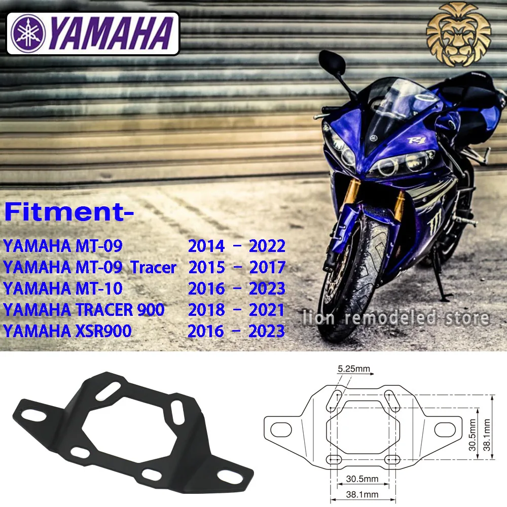 FOR YAMAHA mt09 mt 09 Tracer mt10 mt 10 xsr900 xsr 900 telefono cellulare di navigazione asta di supporto GPS  parti del