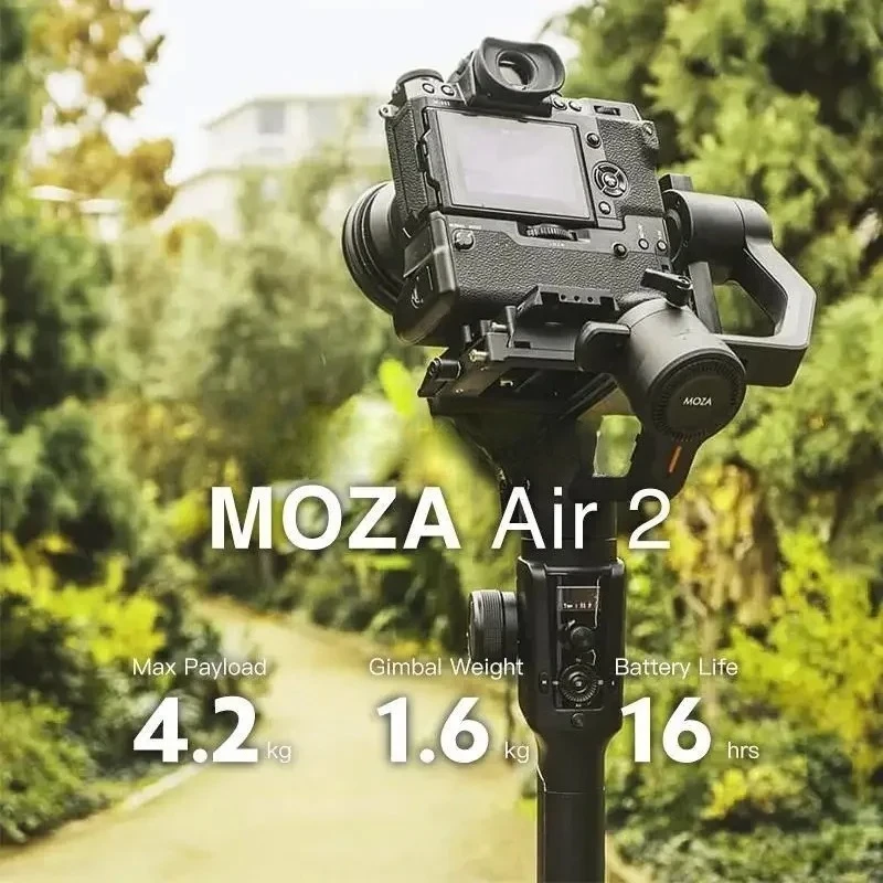 Air 2 Air2 3-Axis Handheld Gimbal Stabilizer Maxload 4.2KG for  Canon DSLR OLED Display Smart Time-Lapse Lens Control