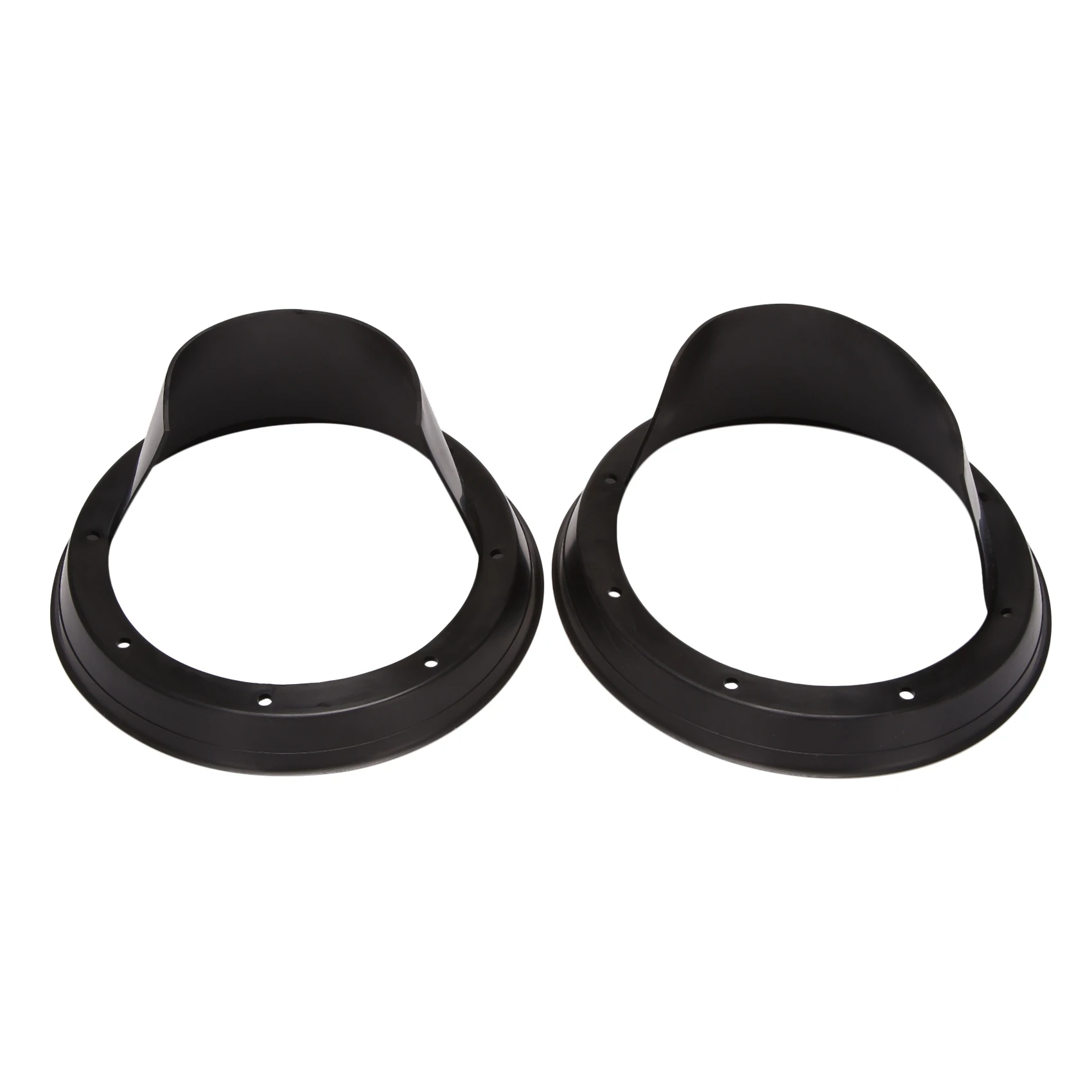 2Pcs Car Audio 6.5-Inch Speaker Waterproof Cover Audio Rust Protection Pad Speaker Soft Waterproof Cover Universal