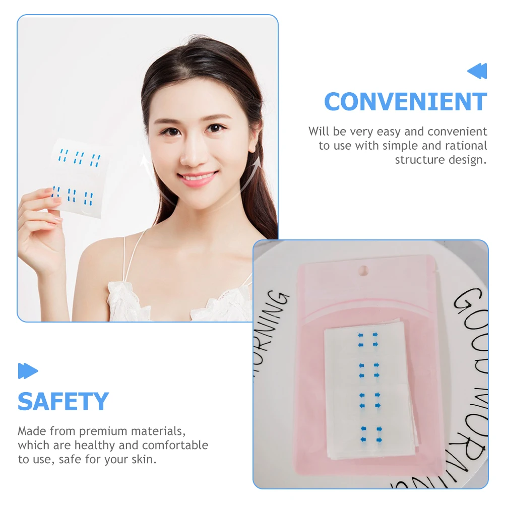 

80pcs Face Lifting Tape Invisible Shaping Slim Firm V Sticker Premium Skin