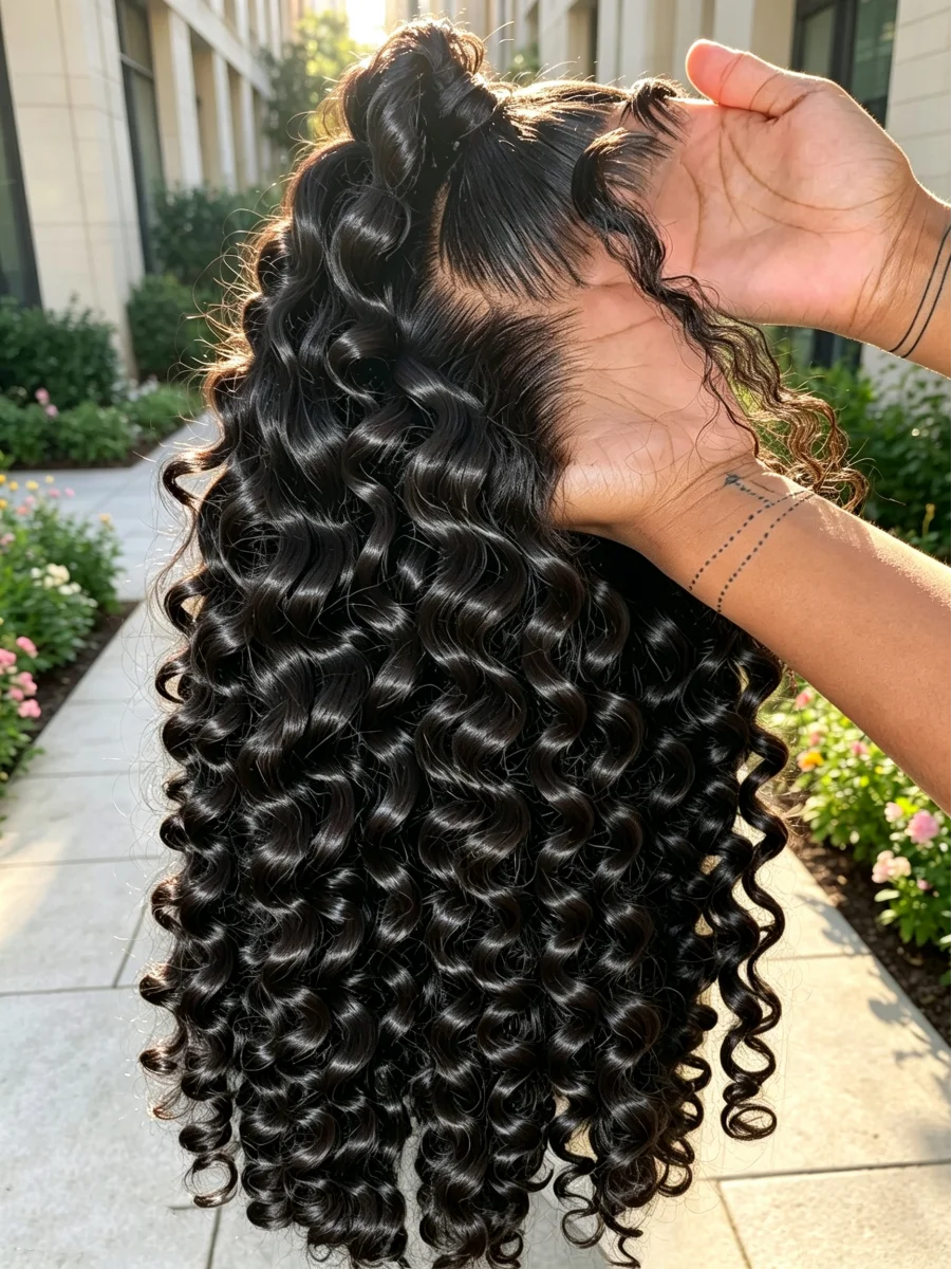 30 Inch Loose Deep Wave Frontal Wigs 230% 13x4 13x6 HD Lace Frontal Wigs For Women Remy Loose Deep Curly Human Hair Wigs