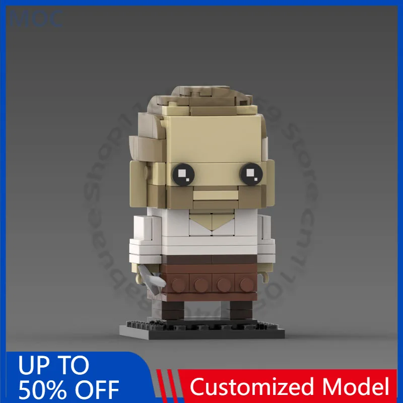 

145 деталей, популярная серия игровых персонажей, модель Jorah MOC, модульный конструктор, популярная технология, DIY, праздничный подарок